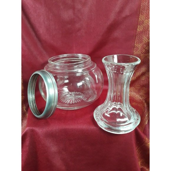 Antique Water Bottle Decanter PERFECTION BOTTLE CO 1897 EAPG 3pc Imperial #251 - Picture 3 of 12